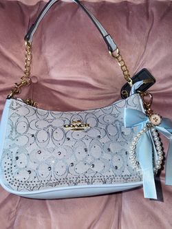Light Blue Coach bag