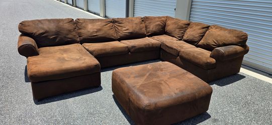 ⚡️L-Sectional & Ottoman(💥DELIVER OPTION)