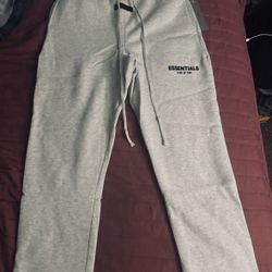 Essentials Sweatpants Light Oat Size Small