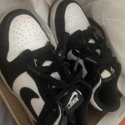 Panda Dunks Big Kids Size 13.5