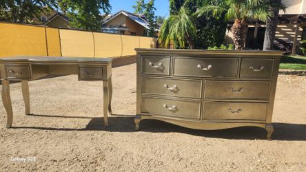 Dresser and desk