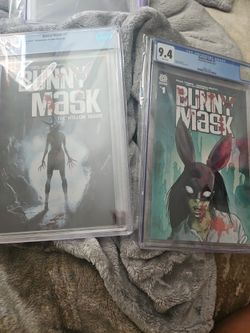 Bunny Mask #1 CGC 9.4 And Cgc 9.8