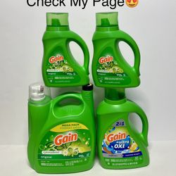 Gain Original With Aromaboost/Gain 2in1 Detergent Set