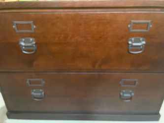 Pottery Barn Bedford Office 2-Drawer Lateral Filing Cabinet - Espresso
