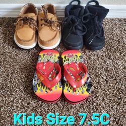 Kids Shoes Size 7.5C