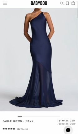 FABLE GOWN - NAVY