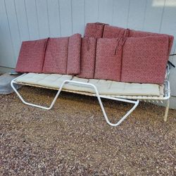 Patio Lounge Chair With Cushion 