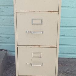 Old Metal Four Drawer File Cabinet(s). 

1 for $15, 
2 for $25.