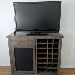 TV Console, Wine Rack, Living Spaces 