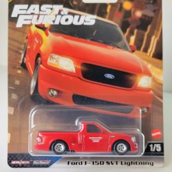 Hot Wheels Ford F150 SVT Lightning Fast and Furious 