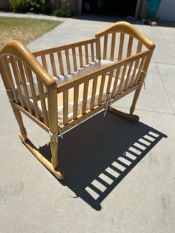 Wooden cradle