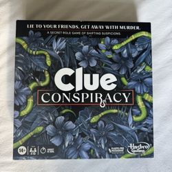 Clue Conspiracy Board Game