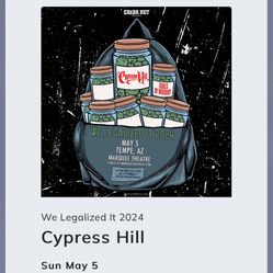 2 Cypress Hill Tickets