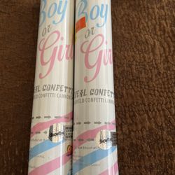 Boy Or Girl Reveal Confetti