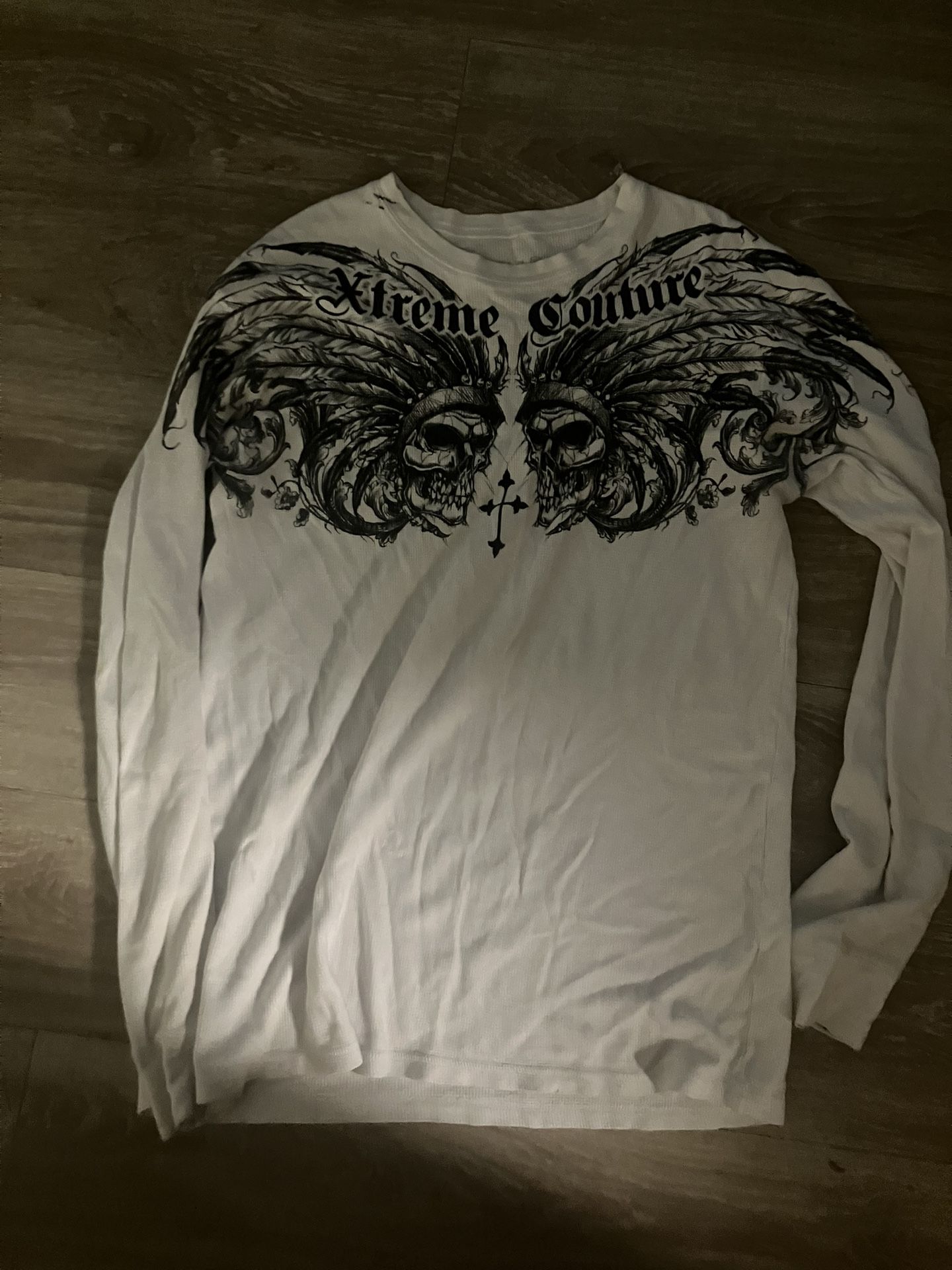 White affliction long sleeve