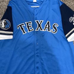 Texas Rangers x Mavs Collab Jersey