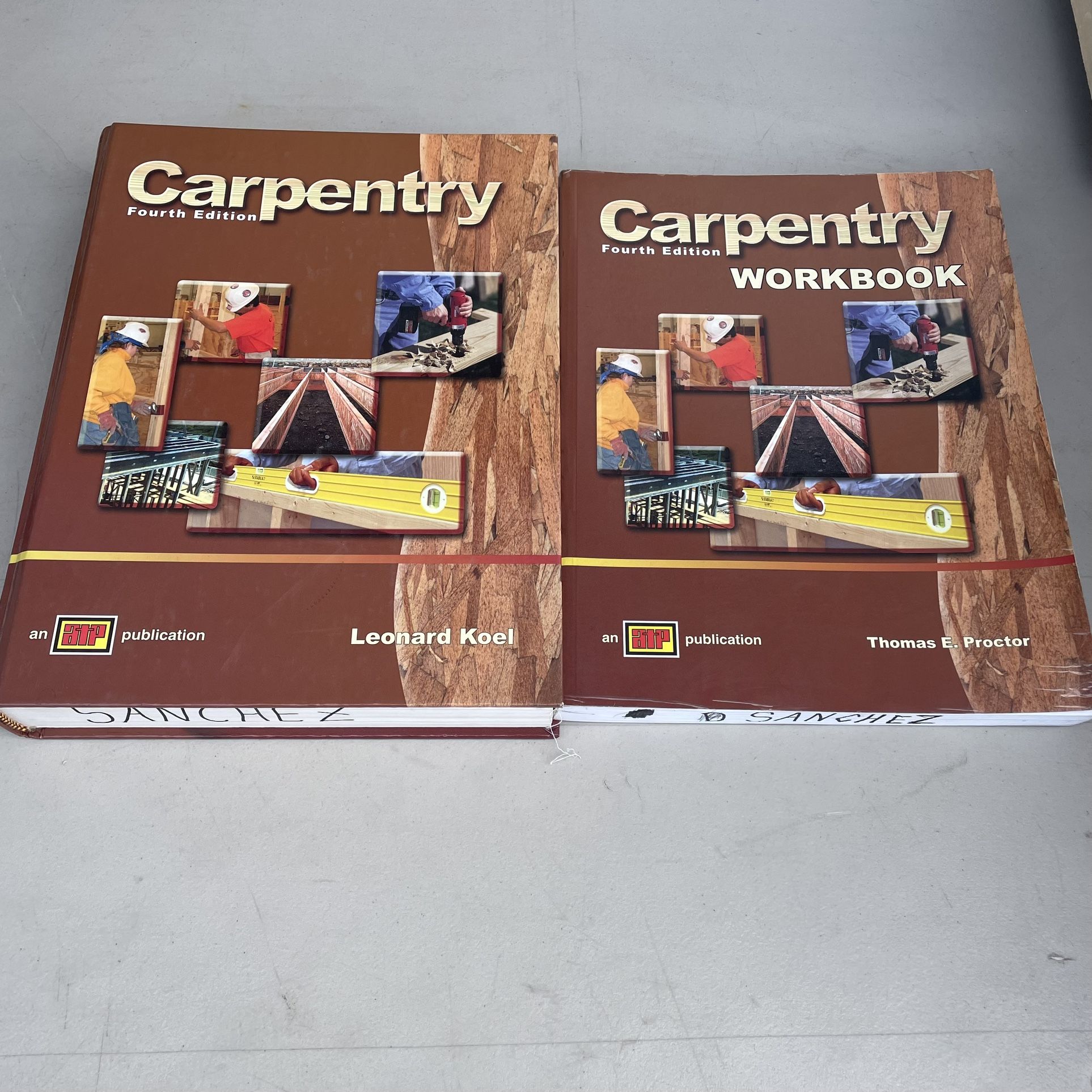 Carpentry Text Books