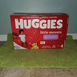 Box Huggies 120 Diapers #4