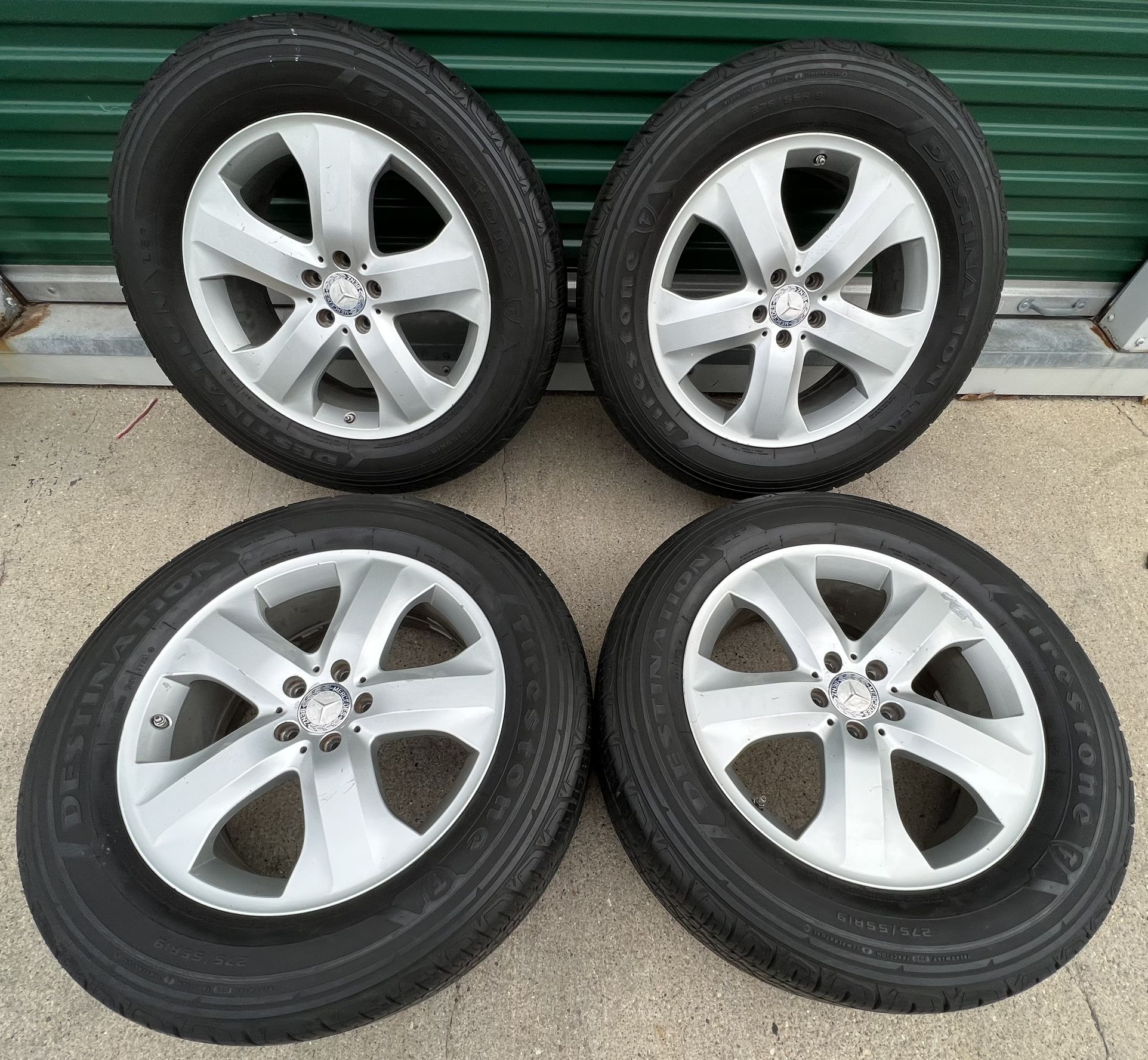 19” Mercedes GL450 ML450 Class GL ML Factory OEM Wheels Rims Tires 19 inch