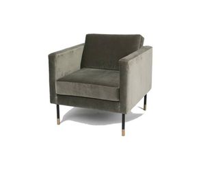 Grey Velvet Chair