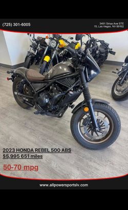 2023 Honda Rebel 500 ABS