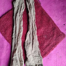 A Nice Sexy Pair Of Tan Knee Highs 