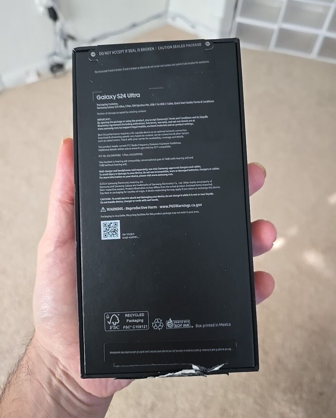 Samsung Galaxy S24 Ultra 512GB Black