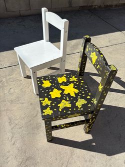 Small wooden chairs, each $5