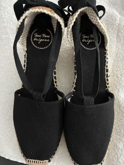 Toni Pons Origens Black Espadrilles