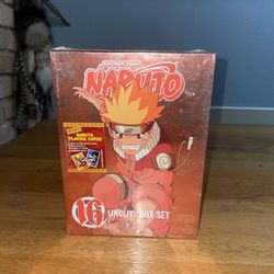 Naruto Uncut Box Set 16 (DVD) NIP Bonus Trading Cards Sealed