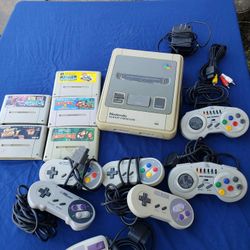Nintendo Famicom 1990 Retro Gaming Console With 5 Games. 6 Controllers. 1 Mic mouse. All Cables all work 100% is $300! All combo or trade are welcome