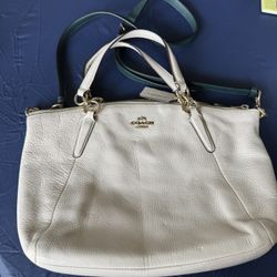 White Coach Purse 