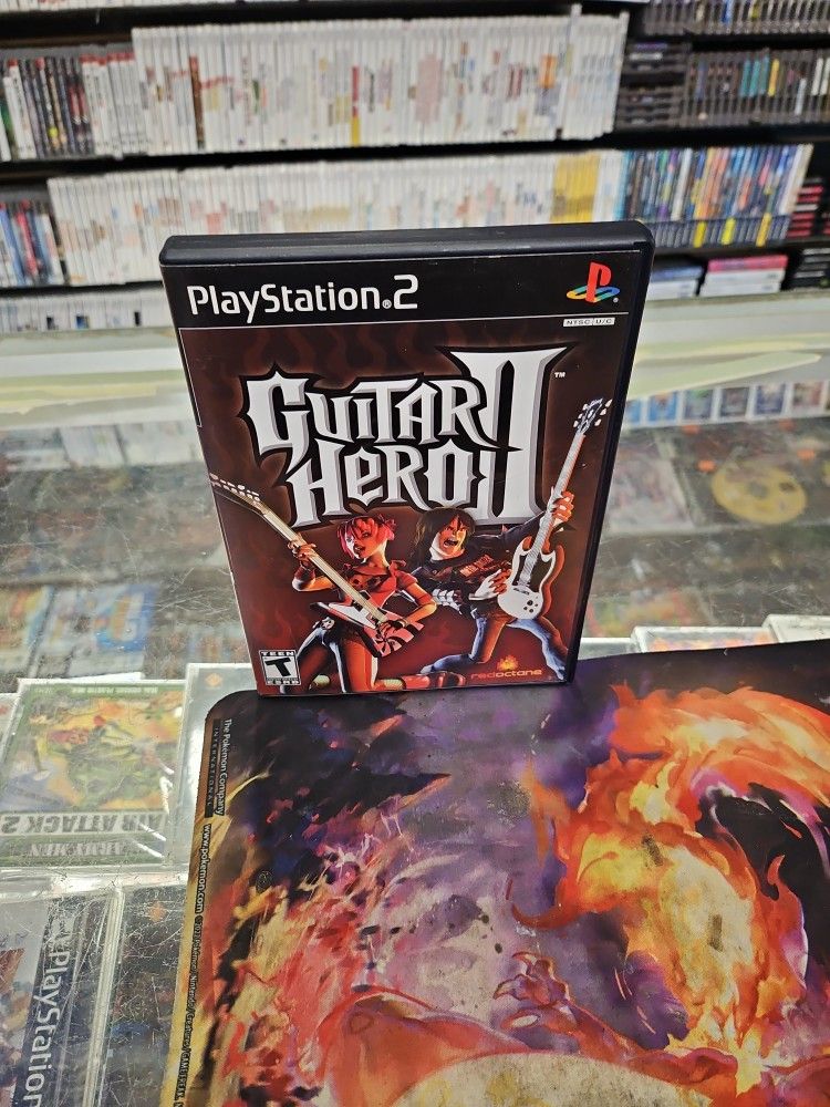 Guitar Hero 2 (Sony PlayStation 2, PS2) Complete with Manual - Tested