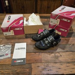 Sidi Genius 7 Women's Road Cycle Shoes  Black Shadow, Size 8/40, brand new