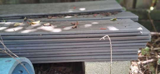 Gray Composite Deck Boards Bundle