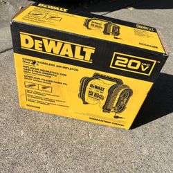 Dewalt 20V MAX Corded/Cordless Air Inflator dcc020ib $120 Firm