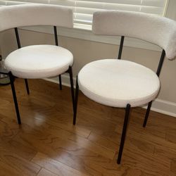 White Dining Chairs Of 4 