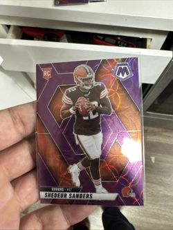Shedeur Sanders RC Purple Scope