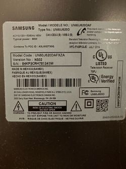Samsung 65” Amazon Fire Tv