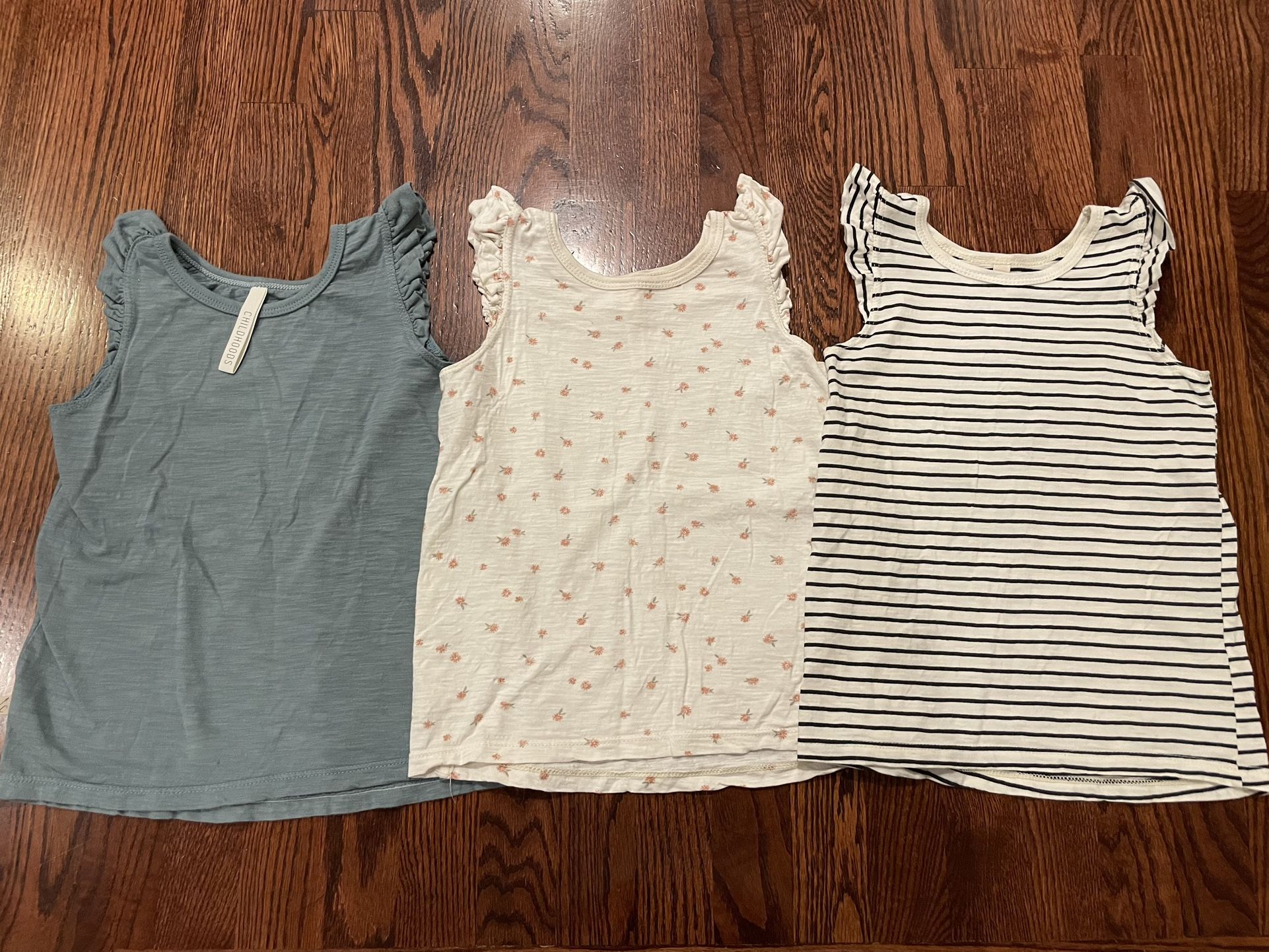 Childhoods Clothing Flutter Tees Size 6/7 - Lot of 3