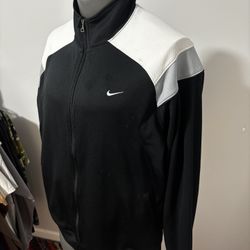 Nike The Athletic Dept Full Zip Black/white/gray Track Jacket Men Size 2XL