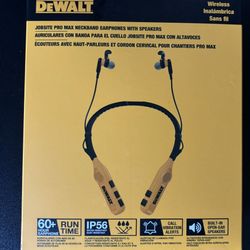 Dewalt Neckband Bluetooth Headphones