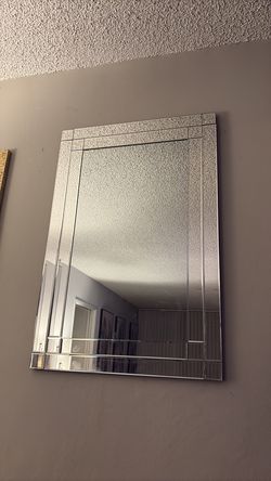 Living room mirror and entertainment tv stand!!