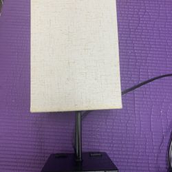 Touch Table Lamp With USB Ports