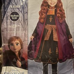 FROZEN II Anna Costume Sz Medium NEW