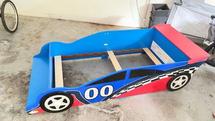 Kids Race Car Bed Frame Toddler Size