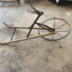 Antique Garden Tiller