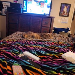 Free Dresser Large Tall With Saloon Mirror