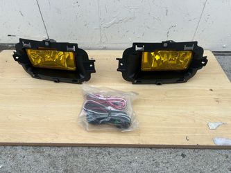 Chevy Silverado 1,500 Front Foglight Right And Driver 2014 - 2015 New Aftermarket