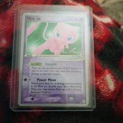 Mew 07 World Championship Card